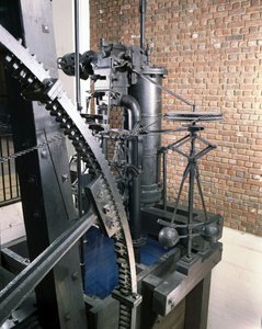 Motor rotativo de Boulton y Watt, 1788 de English School